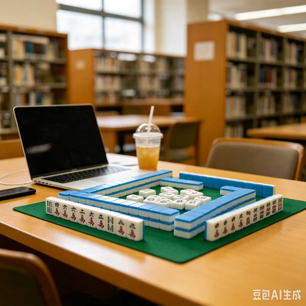stable print mahjong set
