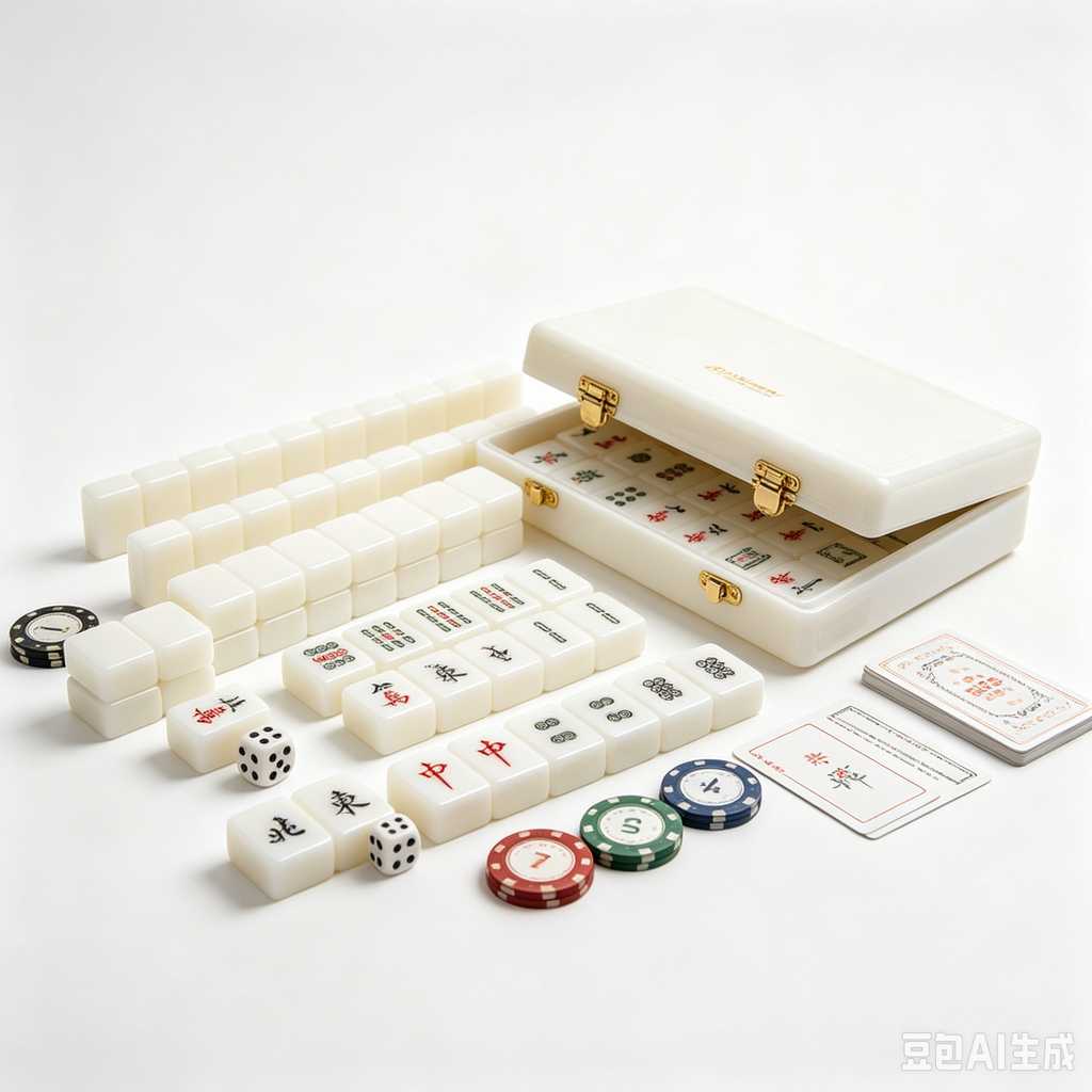 black luxury mahjong set