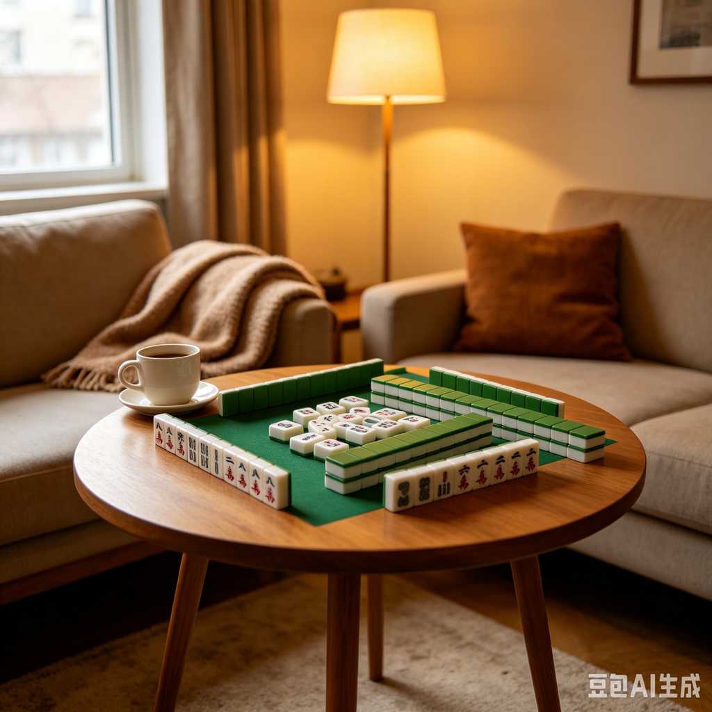christmas gift mahjong set