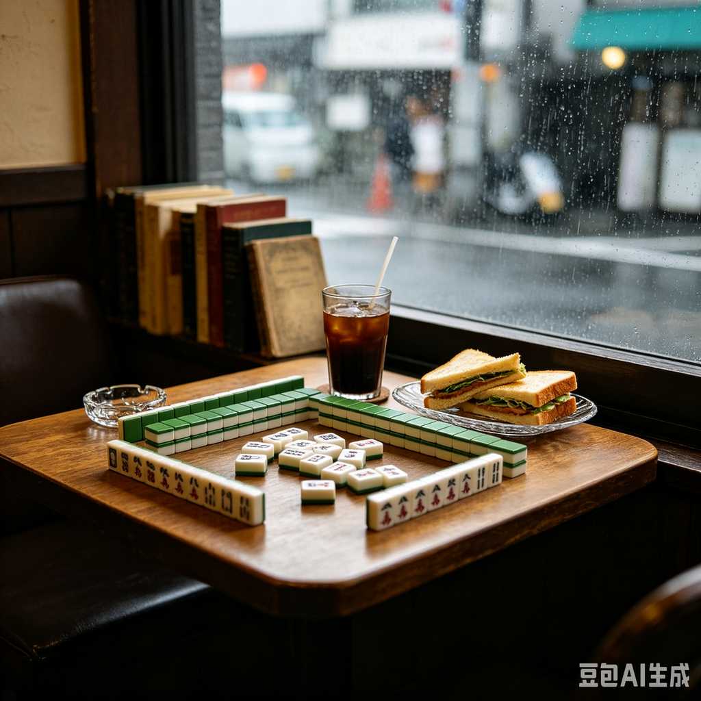 decorative mahjong tiles set
