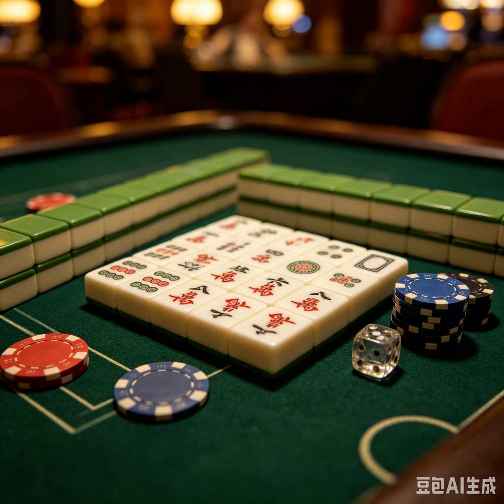 custom art mahjong set